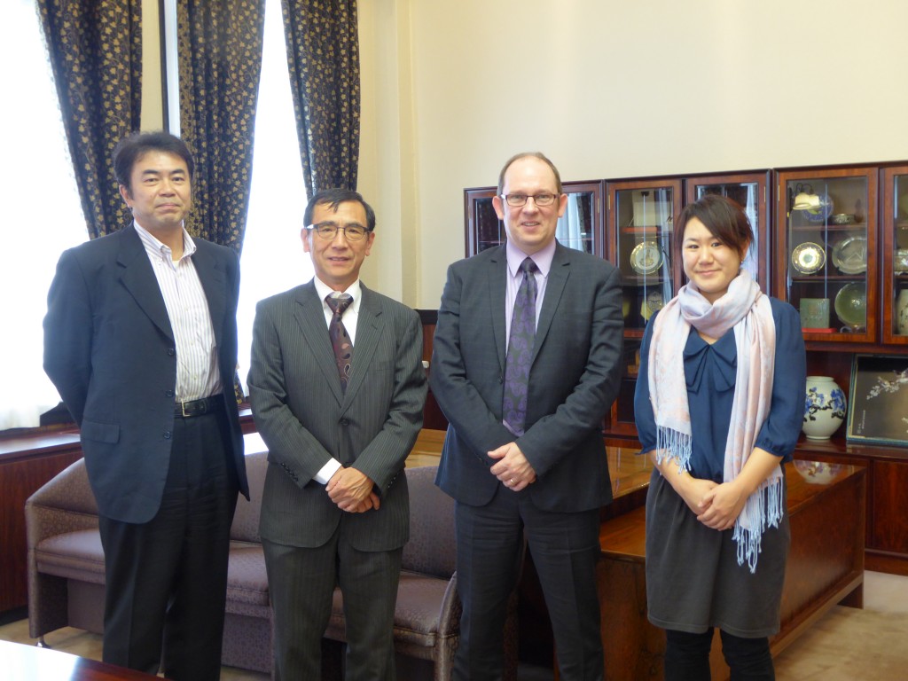 Academic Manager, University of Otago Language Centre visits Kyoto