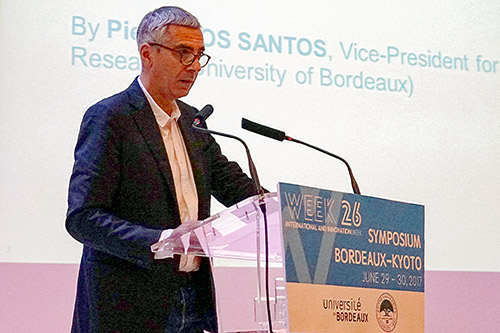 Vice-President Pierre Dos Santos