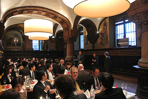 Opening ceremony at Hamburg City Hall