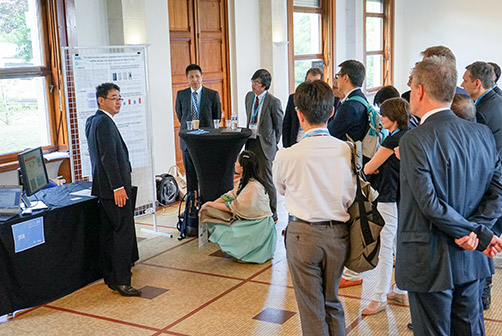 Poster session by participating company