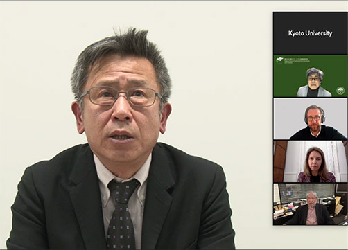 Prof. Yasuyuki Kono, Kyoto University’s vice-president for international strategy.