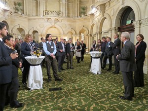 Welcome speech by Vice-Chancellor Brady, University of Bristol